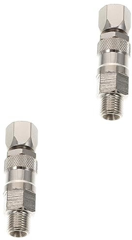 STOBOK 2 Stück Gelenk Für Airless Sprühgerät Beize Auto Garten Farbspritzgerät Schlauchdüse Schlauchsprühdüse Airbrush Farbe Drehgelenk Airless Sprühgerät Drehbares Airless
