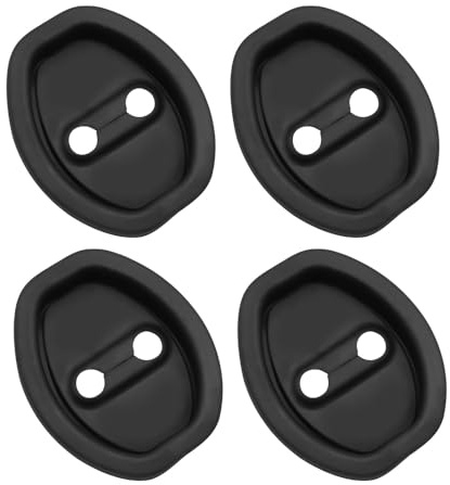 WAPEXI 4PCS Silicone Car Door Latch Covers for Skoda Fabia 4 (IV) ab 2021, Foldable Door Lock Protector, Silent Shock Absorption for Noise Reduction Protection