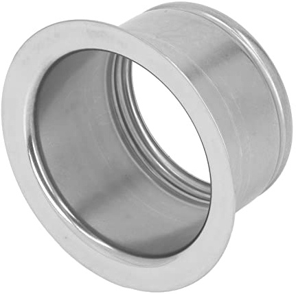 Aumotop Stainless Steel, 114Mm Extended Sink Flange Deep Sink Flange Garbage Disposal Kitchen for Kitchen