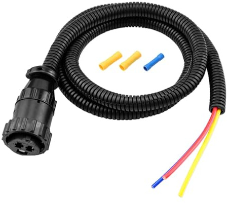 Tractors 3 Pin Wire Harness 86511459 187103A1 Power Connector Set for Tractors Combine Cotton Pickers Wire Harness