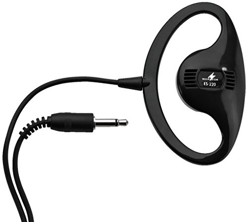 MONACOR ES-220 Mono-Ohrhörer schwarz