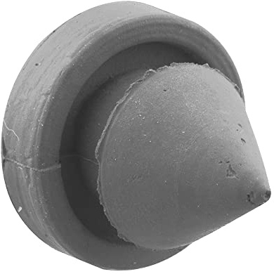 Sentry Supply 658-1055 Door Silencers, 1/2 In., Rubber, Gray, Used on Metal Jambs (100 Pack)