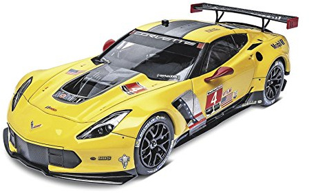 Revell Monogram Modellauto Corvette C7-R, Maßstab 1:25, 85-4304, Mehrfarbig