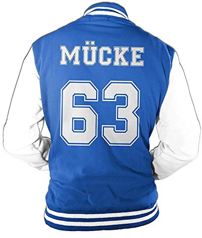 Herr College Jacke Mücke Buddy Movie Star Film, 63 baseballjacka
