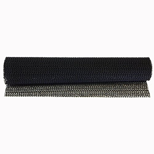 2 x Antirutschmatte 150cm x 30cm schwarz | Antirutsch-Matte Kofferraummatte | 2er-Set