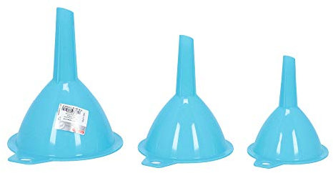 Plastic Forte Embudos, Surtidos, 6,5 8 y 9,5