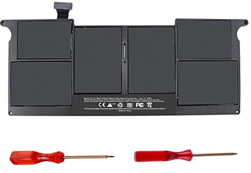 ASUNCELL Batteria per laptop per Macbook Air 11 pollici A1406 A1495 A1370 (metà 2011) A1465 (metà 2012, metà 2013, inizio 2014, inizio 2015) MC968LL / A MC969LL / A MD223LL / A MD224LL / A