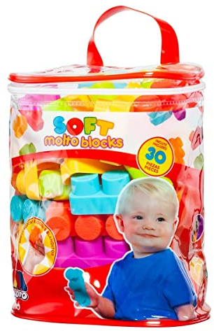 Bolsa de Bloques Blandos 30 Piezas Molto