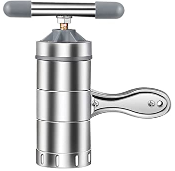 generico Macchine per Pasta della Mano Fresca Attrezzi Taglia Pasta Kitchenaid Torchio Accessori Pasta (2 stampi,Coltello da Taglio)