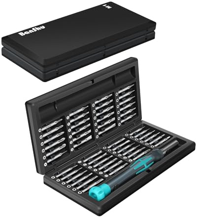 Banshu 49 in 1 Precision Screwdriver Set, Insulated Handle, Professional Magnetic Mini Repair Tool Kit for Electronics, MacBook, Laptop, Computer, PC, iPhone, PS5, Switch, Xbox, Watch, Glasses