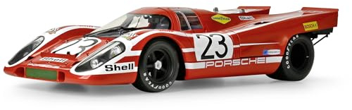 IXO Collections 1:8 IXO Porsche 917KH #23 Salzburg - Modellbau, Standmodellbau, hochwertiger Bausatz, Modellbausatz, Lichtfunktion, Bausatz, Standmodellbau, Rot