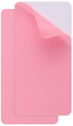 QUARKZMAN 2 Stück Reparaturflicken 10 x 20mm Reparatur Patches Flicken Selbstklebend Stoff, Wasserfester Reparatur für Daunenjacke, Zelt, Schlafsack, Autositz (Pink)