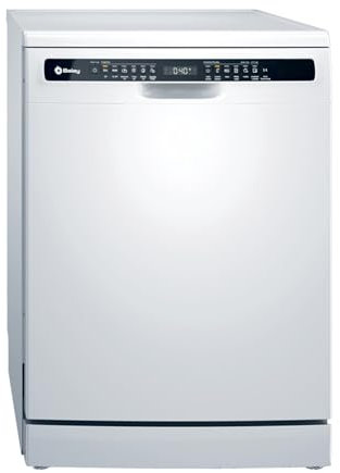 Balay, Lavavajillas Libre Instalación, 60 cm. de ancho, 13 Servicios, Media Carga, Programa Automático, Home Connect, Blanco, 3VS6060BP