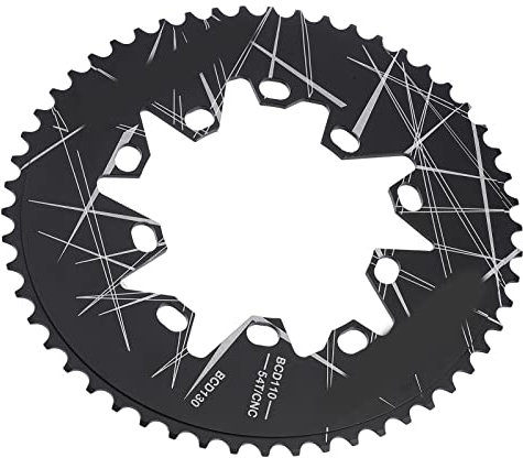 110/130 Mm Schmales, Breites Kettenblatt, 54 Zähne, Ovales Kettenblatt, Integriertes Formteil aus Aluminiumlegierung für 7-, 8-, 9- und 10-Gang-Straßenfalträder