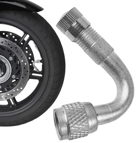 di prolunga per valvola pneumatici - Adattatore per valvola ruota auto | Adattatore per valvola per pneumatici per automobili con piegatura a 90 gradi, adattatore gonfiaggio aria per motocicletta