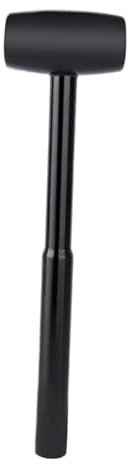Rubber Mallets,Tile Hammer Mini Rubber Mallets,Rubber Non Slip Repair Tools Round Head for Auto Repair Door Floor Tile