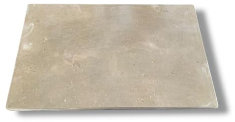 Tagliere in Marmo di Trani – Elegante e Resistente – Disponibile in Tutte le Misure Tagliere Marmo Trani Naturale – Ideale per Cucina, Pizza, Formaggi e Antipasti – Vari Formati (50 x 45)
