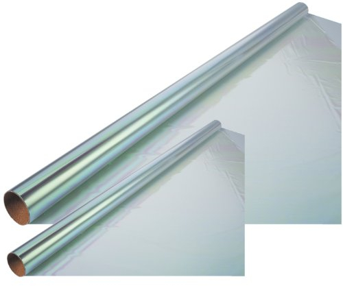 Folia Irisfolie - extrastarke Qualität, 91,44cmx2m, perlmutt/transparent (1 Rolle)