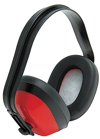 Blackrock Ear Defenders SNR 27 dB, Erwachsene, Kinder, Schießen, Schutzhelm, schalldichte Ohrenschützer, Gehörschutz, Gehörschutzausrüstung, Rot, Orange, Herren, Damen, Kopfhörer – Einheitsgröße