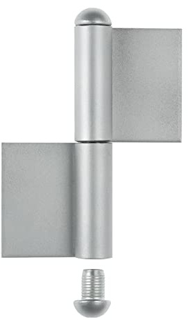 Alberts 414337 Konstruktionsgångjärn | Typ KO4 | Rostfritt stål | Höjd 160 mm | Diameter Ø14 mm