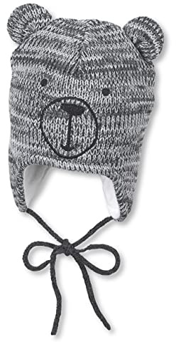 Sterntaler Unisex Kinder Mütze Strickmütze Bär