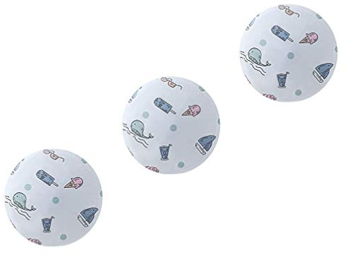 Cabilock Lot de 3 ventilateurs sur pied Peva - Protection contre la poussière - Protection de couvercle de ventilateur électrique - Pour Noël et maison d'hiver - Style avion