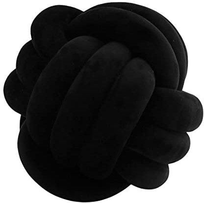 Yiida Knotenkissen - Kissen Twist - Dekoratives Dekokissen - Handgemachte Babybettzimmer Spielzeug - Für Schlafzimmer Sofa Auto Büro Reisen