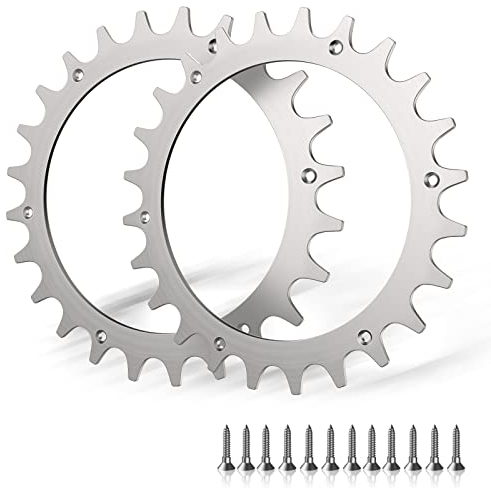 Edelstahl Mähroboter Spikes für Worx Landroid S/M Traktionsverbesserung für Roboter-Rasenmäher - Roboter-Rasenmäher Radgröße 205 mm 14x Edelstahlschrauben Spikes für Zubehör Off-Wheel-Räder.