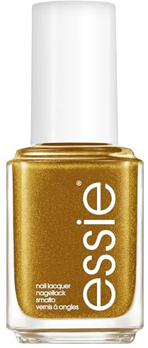 Essie Nagellack – Nr. 996 antique chic, professionelle Nagellackfarbe in Gold, hochwertig, haltbar und farbintensiv, 13,5 ml