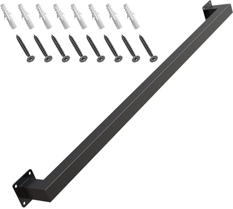 ONLT 90cm Treppenhandläufe,Schwarz Handlauf Treppe