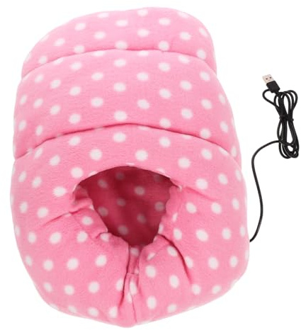 LIFKOME Usb Heizschuhe Für Füße Nonslip Fußwärmer Kissen Schnell Aufheizend Warme Hausschuhe Für Damen Und Herren Für Winter Und Kalte Tage