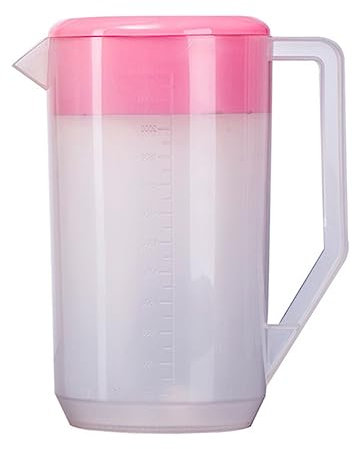 CIYODO Bottiglia D'acqua Fredda Brocca Più Brocca D'acqua Brocca Di Miscelazione Per Brocca Idroelettrica Isolato Jug D'acqua Di Grandi Dimensioni Portatile Rosa Riutilizzabile