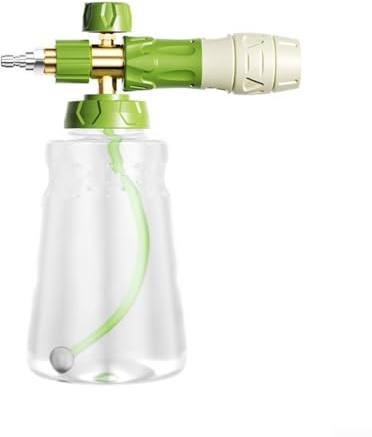 Vaporisateur en mousse de qualité supérieure de 1000 ml avec double connecteur pour des résultats de nettoyage professionnels (grand)
