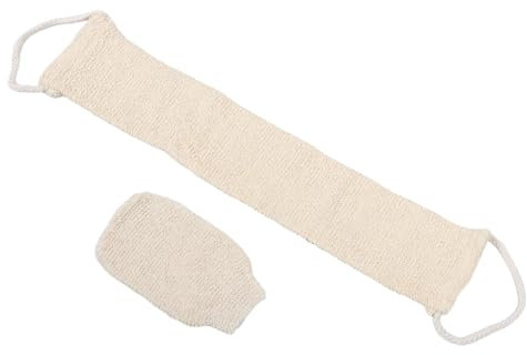 Beaupretty 2stücke Peeling-badehandschuhe Und Peeling-waschlappen Aus Sisal Für Rückenreiniger Duschschrubbtuch Und Badehandschuhe Natürliche Duschtücher Für Körperpeeling Luffas Für Männer u