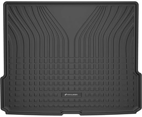 WALSER Premium Kofferraumwanne für Mercedes-Benz GLB (X247) 2019-Heute, oberer Ladeboden, 100% passgenaue Kofferraum Schutzmatte - Made in EU, robuste Antirutschmatte Auto, Antirutschmatte Kofferraum
