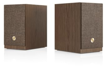 Audio Pro A28W Haut-parleurs stéréo multipièces WiFi & Bluetooth Noyer | Haut-parleurs stéréo sans fil avec HDMI ARC, AirPlay 2, Chromecast, Bluetooth et WiFi pour TV, musique et streaming