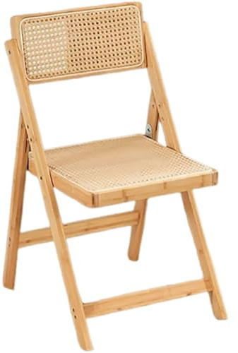 MidCentury Modern rotting hopfällbara stolar för bekväma utomhussittplatser snygg matsal vardagsrum och sovrumsmöbler mångsidig och platsbesparande design