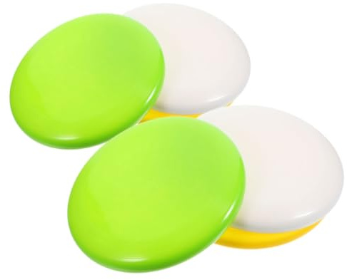 POPETPOP 6 Stück Disc Golf Scheiben aus Pe Material Kleine Golfscheiben mit Markierungen Leichtes Discgolf Starter für Golfplatz und Outdoor