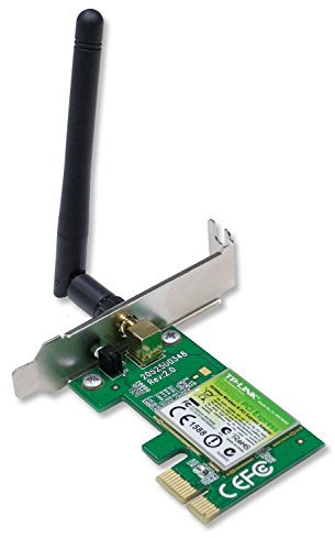 TP-Link Interne PCI Epress 150 Mbps Wireless Adapter 150 Mbit/s Netzwerkkarte – Zubehör Netzwerk (kabellos, PCI-e, 150 Mbit/s, Atheros, 2.4 – 2.4835, 2 dBi)