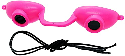EVO FLEX Sunnies Flexible Tanning Bed Goggles Eye Protection UV Pink Glasses av Super Sunnies