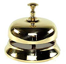 Campanello Reception ottone