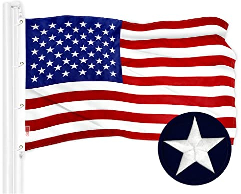 G128 amerikanische Flagge 8x12 ft usa us-Flagge gestickte Sterne genäht Streifen messingösen Durable Indoor Outdoor nutzung