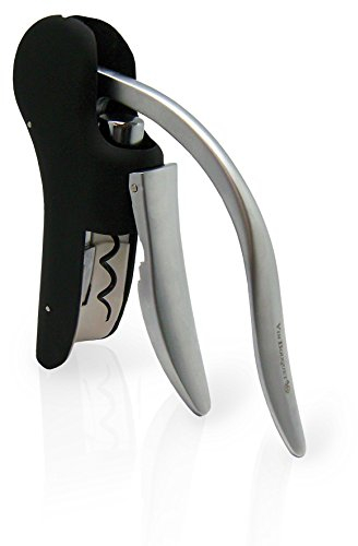 Vin Bouquet FID 121 - Sacacorchos de Palanca de Acero Inoxidable, Descorchador de Palanca, Abrebotellas de Palanca