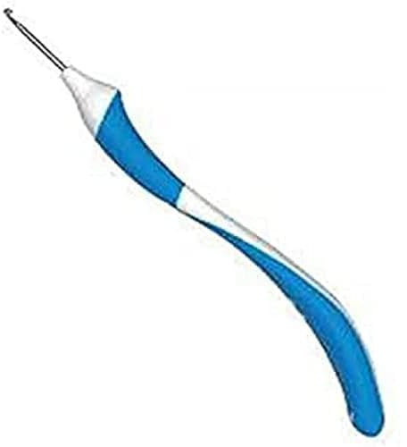 Addi AD1417017-2.00 Häkelnadeln, Plastik, Blau, 17 x 0,4 cm