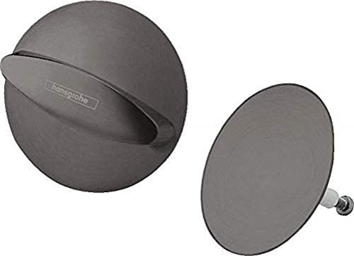 hansgrohe Flexaplus Wanneneinlauf Fertigset, Brushed Black Chrom