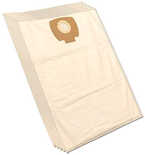 PakTrade 5 Microfiber Vacuum Cleaner Dust Bags For Nilfisk Alto Aero 20/21/25, Aero 21, Aero 21 Inox, Inox 21-01