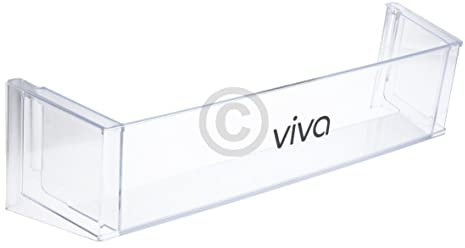 Compartiment de rangement compatible avec Viva 00708563 - 460 x 100 mm - Pour porte de réfrigérateur et congélateur