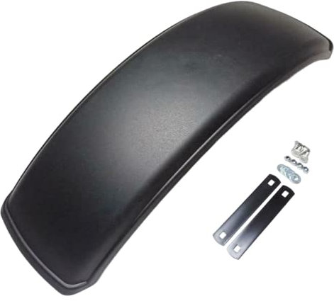 EMPULA 1x Kotflügel Schlepper, Traktor vorne aus Gummimischung inkl. Verstärkungsblech-Set in verschiedenen Größen, hergestellt im Spritzgussverfahren, hohe Lebensdauer (B: 325 x R: 720 x L: 1170 mm)