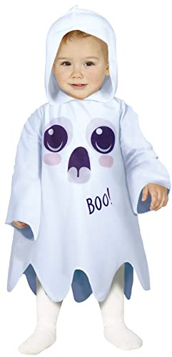 FIESTAS GUIRCA Söt fantom Boo kostym för bebispöke pojke eller flicka - Halloween babydräkt 18-24 månader