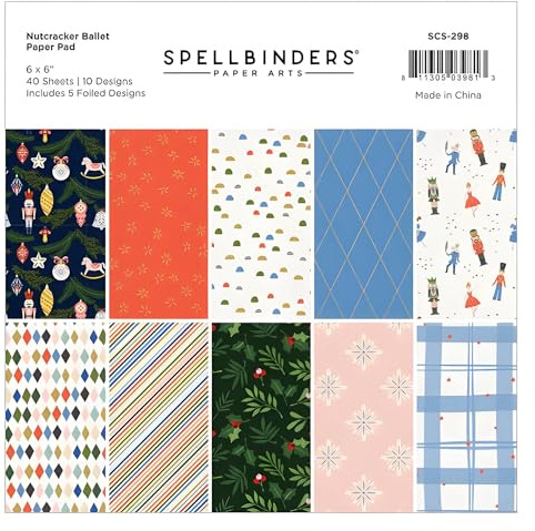 Spellbinders Set da balletto Schiaccianoci della collezione Sweet Schiaccianoci